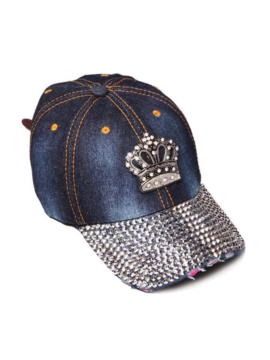 baseball cap with crown logo