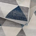 thumbnail image 6 of 2â€™ x 3â€™ Navy Blue Geometric Diamond Scatter Rug, 6 of 9