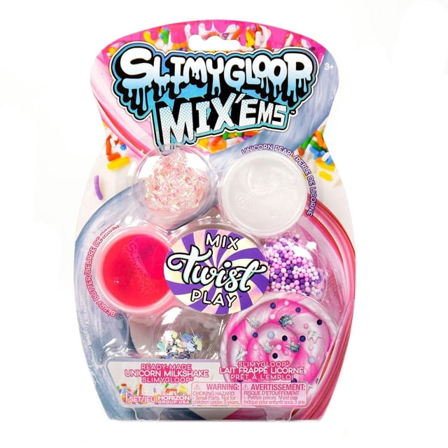 Tortillon SLIMYGLOOP® Mix’EMS™ Lait Frappé Licorne