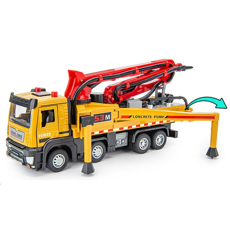 Diecast concrete pump truck sale