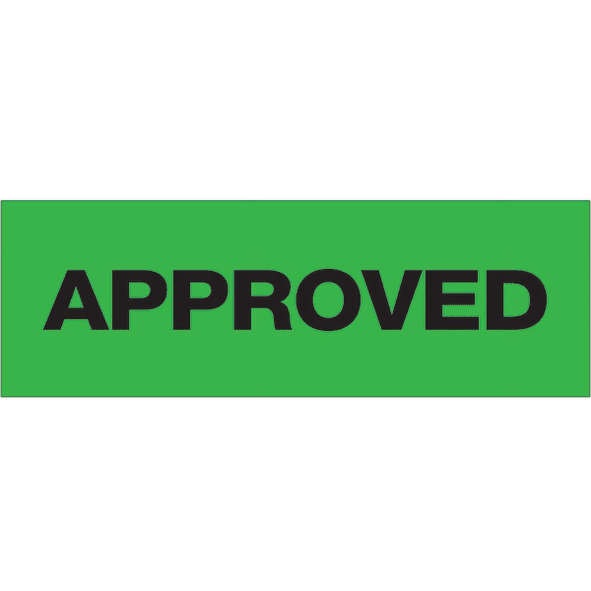 Tape Logic® Pre-Printed Carton Sealing Tape, Approved, 2" x 55 Yd., Green/Black, Case Of 36