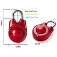 thumbnail image 2 of Smart Lock Padlock Directional Combination Lock Lucchetto Candados Vintage Travel Luggage Locks Mailbox Gym Lock, 2 of 3