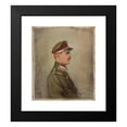 thumbnail image 2 of Leonard Wintorowski 15x17 Black Modern Framed Museum Art Print Titled - Colonel Zygmunt Podhorski (1922), 2 of 5