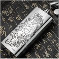 thumbnail image 2 of Flasques Motif pot à Vin de Whisky Flacon portable 17 oz en Acier Inoxydable, 2 of 5