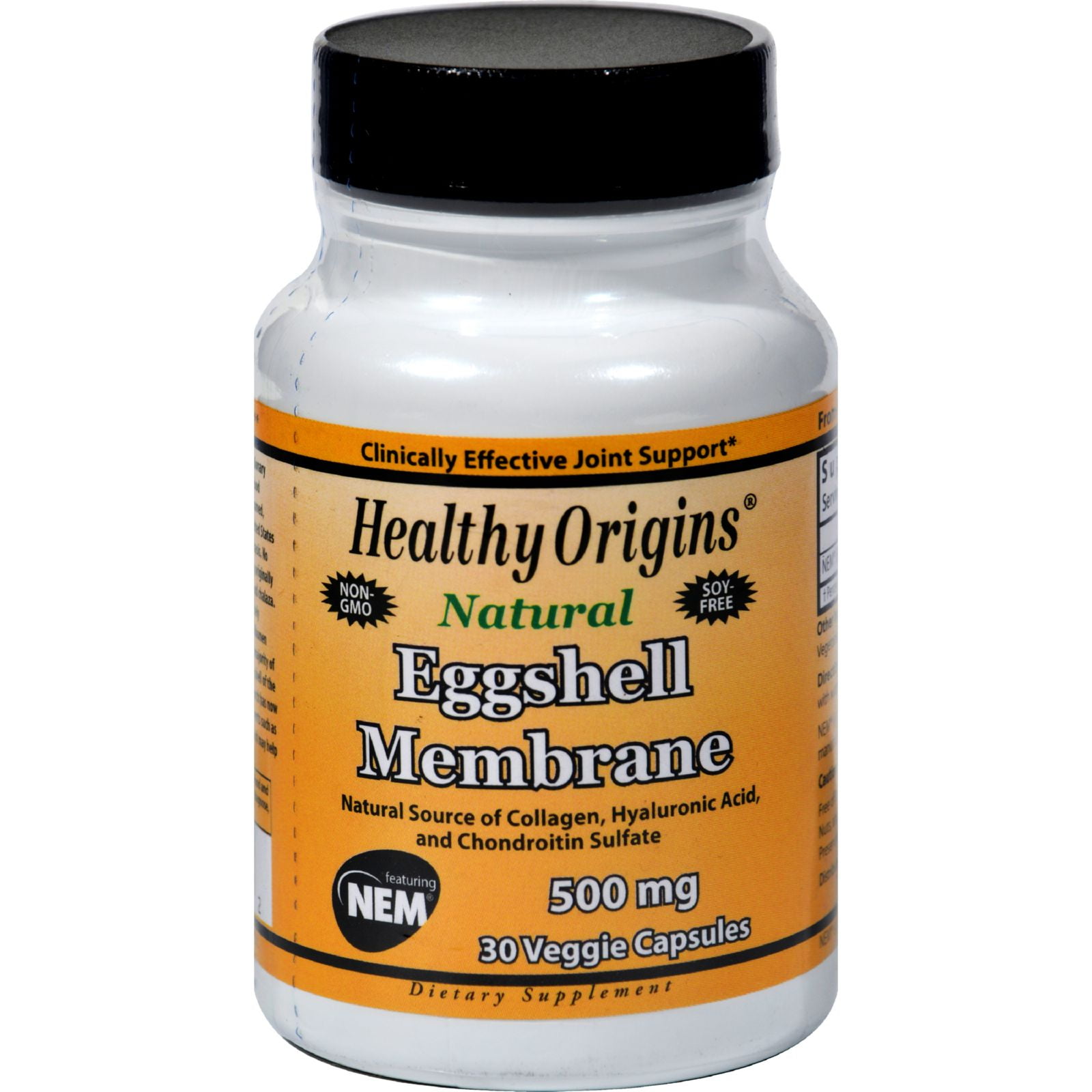 Healthy Origins Eggshell Membrane 500 mg 30 Vegetarian Capsules
