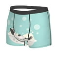 thumbnail image 2 of Fotbe French Bulldog Taking a Bath Men’s Total Support Pouch Boxer Briefs, X-Temp Cooling, Moisture-Wicking Underwear, Regular, Long-leg and Trunk-XX-Large, 2 of 9