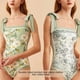 thumbnail image 3 of Estilo Traje de baño de una pieza de dos lados Traje de baño conservador de mujer Bikini, 3 of 6