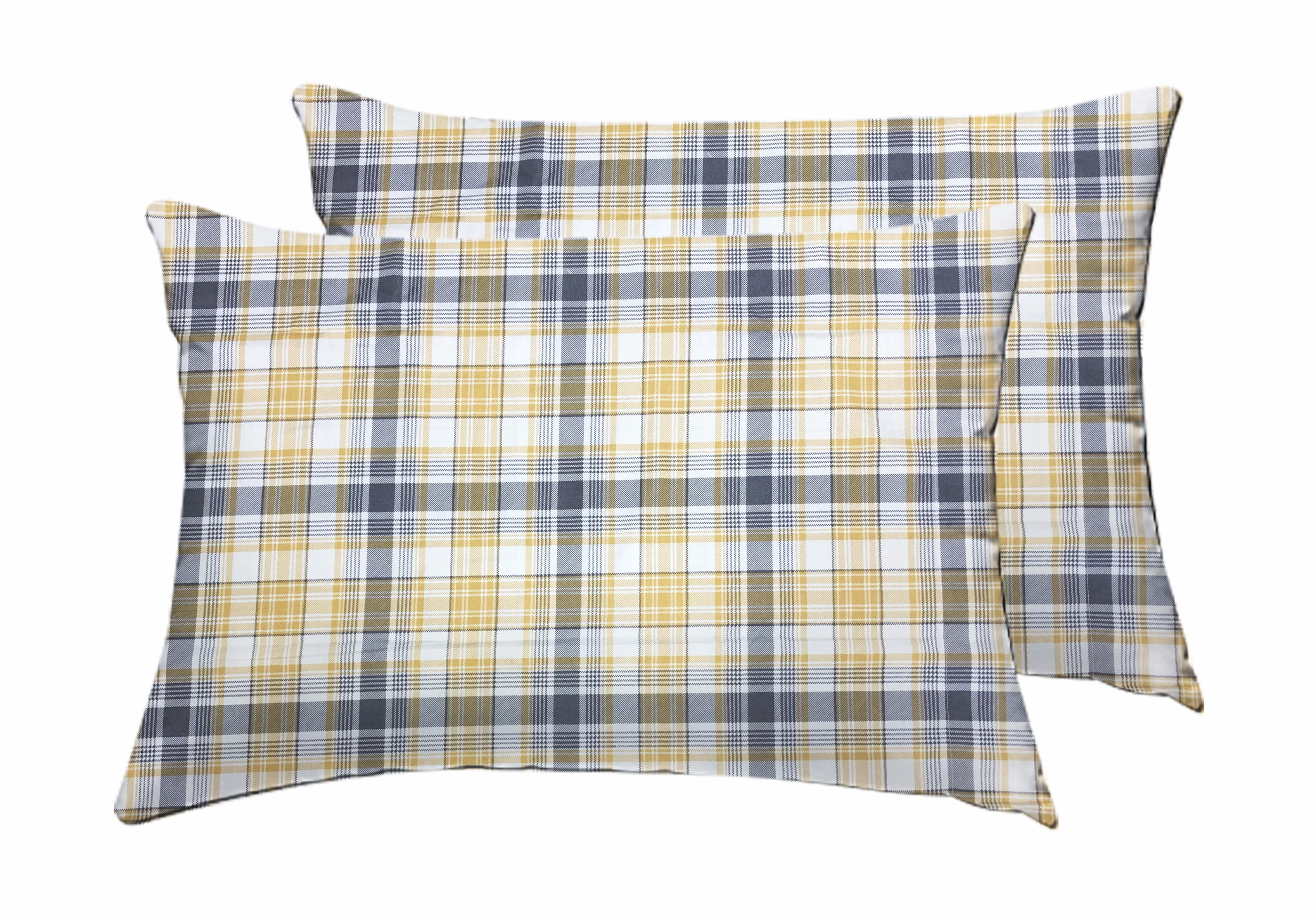 Harvest Plaid Pillowcase Pair