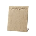 thumbnail image 5 of Baohd Necklace Pendant Display Stand Holder Jewelry Rack for Tabletop Shop Beige Linen, 5 of 5