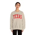 thumbnail image 4 of Texas TX Sweatshirt Gifts Crew Neck Shirt Long Sleeve Unisex, 4 of 7