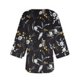 thumbnail image 3 of WRKEKC Women's Hawaiian Printed Long Sleeve Open Front Cardigan Coat Top for Women Spring Summer Trendy Casual Outfits, 3 of 4