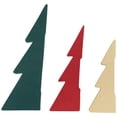 thumbnail image 7 of Northlight Accordion Honeycomb Foldable Paper Christmas Trees - 15" - Set of 3, 7 of 7