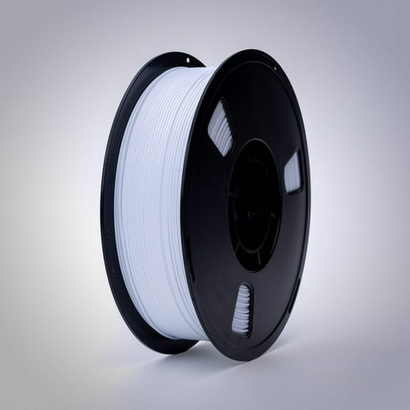 Solid White PETG Filament 1.75mm 1kg