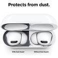 thumbnail image 3 of elago Dust Guard for AirPods Pro 2nd Gen / AirPods Pro - Dust-Proof Film, Ultra Slim, Protect from Iron/Metal Shavings (1 Set, Dark Grey) [US Patent Registered], 3 of 6