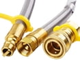 thumbnail image 5 of 12/24/36FT Natural Gas Grill Hose with 3/8 Male Flare Quick Connect/Disconnect Fittings for Most Grill, Fire Pit, Patio Heater, Pizza Oven, 5 of 5