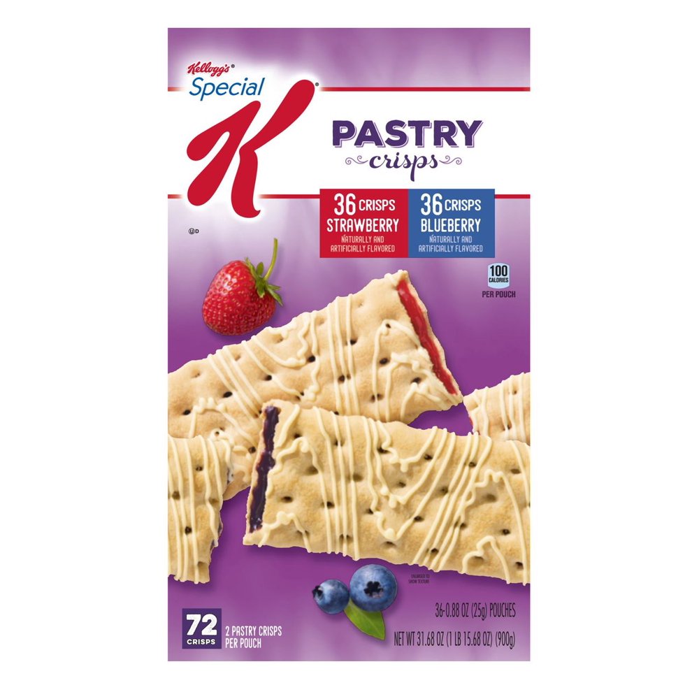 Product of Kellogg's Special K Pastry Crisps, 72 ct.