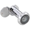 thumbnail image 2 of unique Peephole Front Door Viewer with Privacy Cover, One-Way 220 Degrees in Chrome, 2 of 4