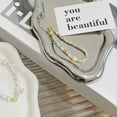 thumbnail image 6 of Cloud Jewellery Dish Tray, Decorative Trinket Dish, Vanity Tray Jewelry Storage Plates Trinket Tray Display Plates for Ring, Necklace, Bracelet, 6 of 7