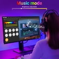 thumbnail image 5 of D.FAMILY 49Inch Sync RGB LED Strip, USB Computer Light for Gaming & Room Decor, 5 of 11