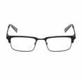 thumbnail image 2 of Lentes de acetato rectangulares Nautica N8123-005 negros mate para hombre, 2 of 2