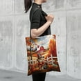 thumbnail image 4 of Thanksgiving Exotic Shorthair Pilgrim Grateful, Thankful, Blessed Fall Welcome All Over Print 3D Canvas Tote Bag Cat Lover Kitten Owner Gifts Reusable Handbag - 00021, 4 of 5