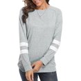 thumbnail image 2 of Sweat-shirts à Manches Longues pour Femmes Pull en Tricot, 2 of 6
