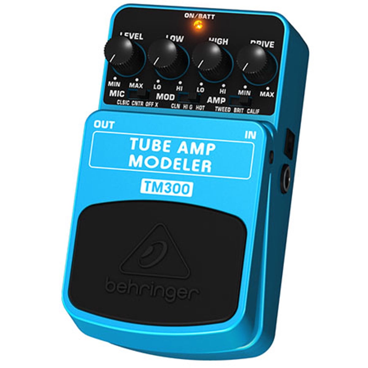 Behringer TUBE AMP MODELER TM300 Ultimate Tube Amp Modeling Effects Pedal