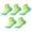 Green, variant on 5 Pairs Athletic Ankle Socks for Men Cushioned Terry Bottom Moisture Wicking Running Training Sports Socks Breathable Comfortable Cotton Socks for Women Under $10(Blue One Size)