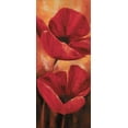 thumbnail image 2 of Lotus, Lenna 13x24 White Modern Wood Framed Museum Art Print Titled - Poppies II, 2 of 4