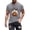 Gray, variant on Gamivast Ghosts In Witch Hats T-Shirt for Men Halloween Pumpkin Graphic Print Short Sleeve Crewneck Tee Casual Fall Holiday Top Spooky Novelty Shirt Everyday Wear Gray XXL