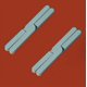 thumbnail image 2 of 2 PIEZAS Colchonetas Plegables Resistentes al Calor Antideslizantes Multiusos Soporte para Olla Posavasos, 2 of 9