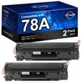 thumbnail image 1 of Cartuchos de tóner Uniwork 78A negros (paquete de 2) para HP Laserjet, 1 of 7