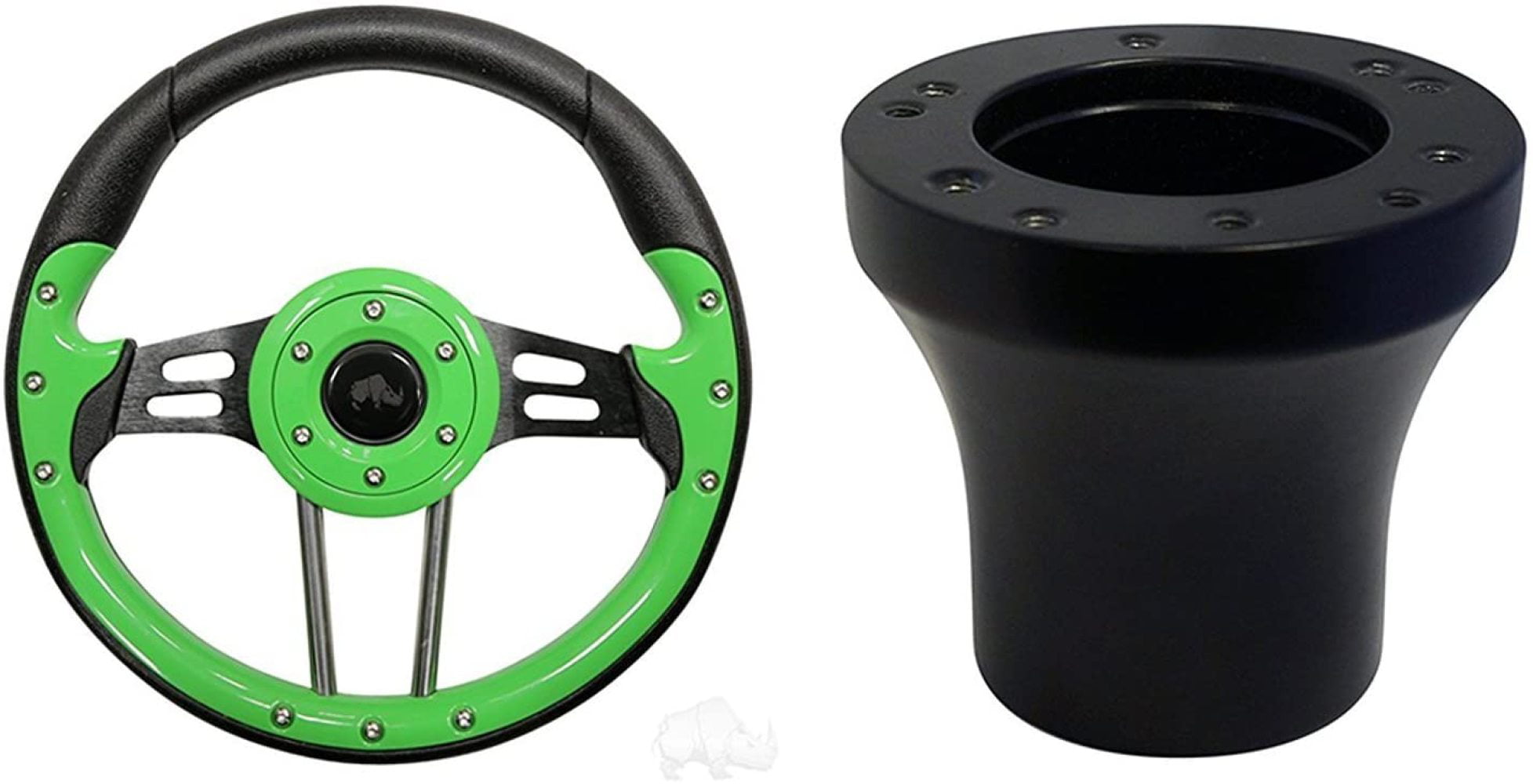LEGO Lime Wheel 41 mm Znap Thin Tread with Black Tire 41 mm 