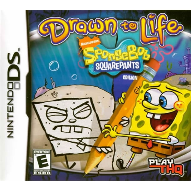 Drawn To Life Spongebob Squarepants Edition Nds Walmart Com