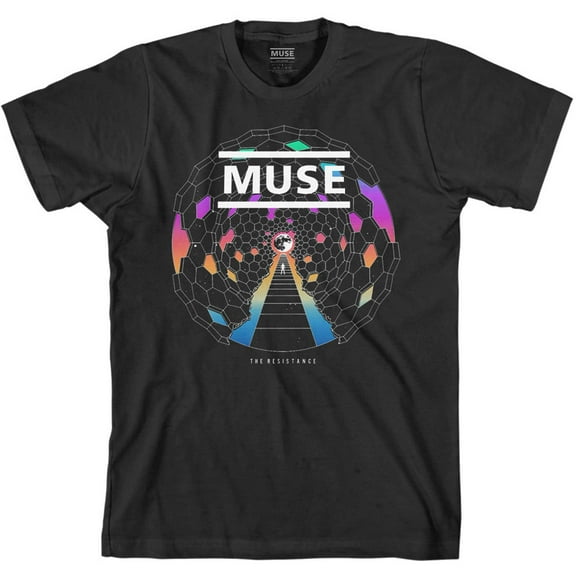 Muse Unisex T-Shirt Resistance Moon (Small)