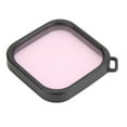 thumbnail image 2 of Waterproof Case Dive Filter, Dive Housing Filter Covering Optical Films Correct Color High Permeability Coating High Hardness  For Action Camera Pink Filter, 2 of 8
