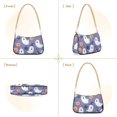 thumbnail image 7 of FORMRS Womens Shoulder Bag with Chain Strap Clutch Purse Cute Tote Handbag, Blue Cute Halloween, 7 of 7