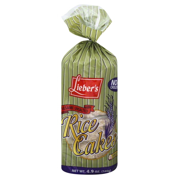 Lieber's Rice Cakes Sesame Unsalted