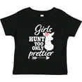 thumbnail image 3 of Inktastic Hunting Girls Hunt Too Only Prettier with Doe and Arrow Girls Toddler T-Shirt, 3 of 5