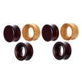 thumbnail image 4 of Wooden Ear Expander,Ear Tunnels ,Wood Tunnel Gauge,Ear Gauges Piercing,Wood Tunnel Ear Stretching,Ear Expander Stretching Kits,Body Jewelry,Saddle Flared Plug 12mm, 4 of 6