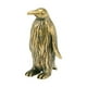 thumbnail image 1 of Lindo pingüino figura de latón adorno de arte de animales pequeños escultura de figuras de figuras escultura de cobre para la oficina del automóvil en 1.4x2.6cm, 1 of 9