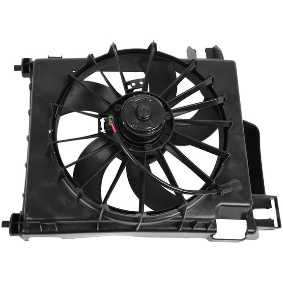 ECCPP Engine Radiator Cooling Fan Assembly Fits for Dodge for Ram 2500 5.9L 2002-2008 620035,621639