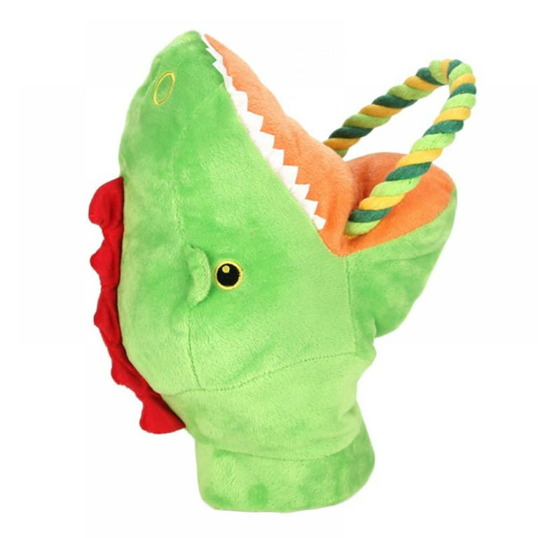 LANCO sensory caterpillar - squeaky dog toys - soft natural rubber (latex)  - puppies - small dogs & medium dogs 