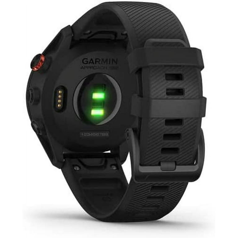 Garmin Approach S62 GPS Golf Watch (Black Bezel/Black Band