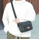thumbnail image 2 of Bolso bandolera pequeño de moda con compartimentos dobles y cremallera, 2 of 5