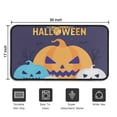 thumbnail image 5 of Horror Pumpkin Ghost No Slip Doormat 30x17 Inch Happy Halloween Absorbing Welcome Mat Switch Rug for Entryway Porch Entryway Home, 5 of 7