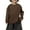 Coffee, variant on Kids Washed Flower Distressed Crewneck Long Sleeve T-Shirt â Soft Drop Shoulder Personality Base Layer, Trendy Fashion Style, Suitable for Art Party and Photo (3-8Y)