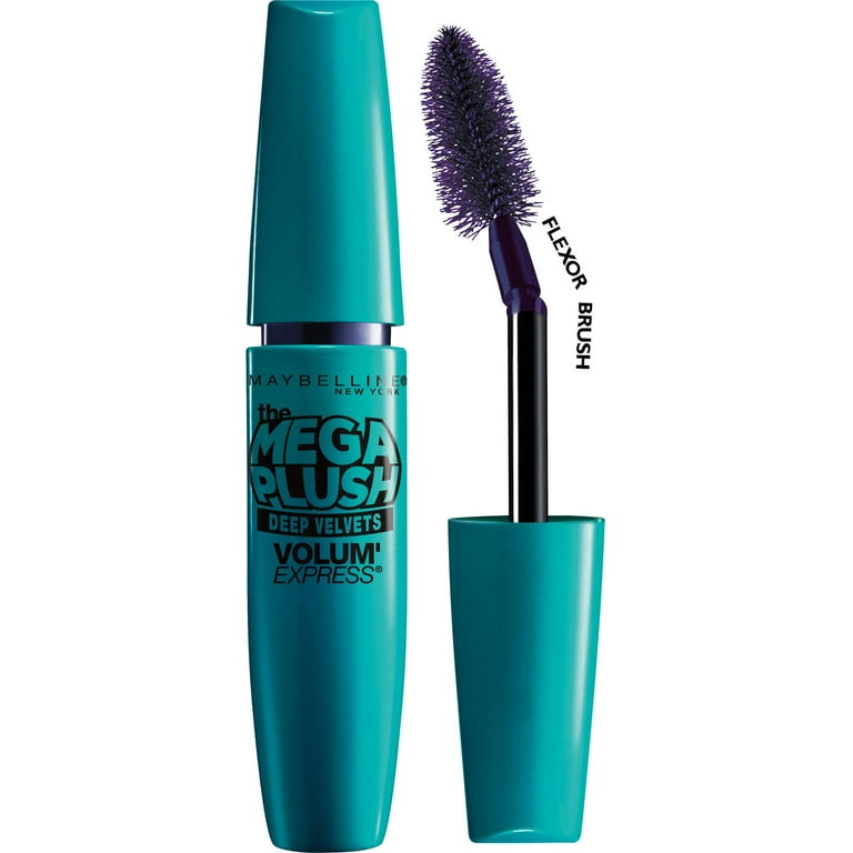 マスカラ・マスカラ下地 the mega plush Maybelline Mega Plush Volum' Express Mascara, Gel-Mousse Formula