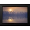 thumbnail image 2 of 1x 14x11 Black Modern Framed Museum Art Print Titled - Misty trees, 2 of 5