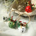 thumbnail image 1 of Christmas Style Bright-colored Iron Creative Star Shape Hole Hanging Bell Decor Bell Pendant Decor for Home, 1 of 9